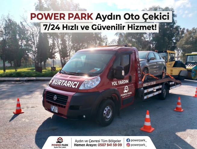 Aydın’da 7/24 profesyonel oto çekici ve yol yardım hizmeti
